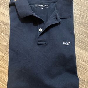 Vineyard Vines Men's Dark Blue Polo